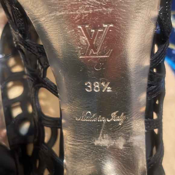 Louis Vuitton Black Women's Sandals - Picture 9 of 13